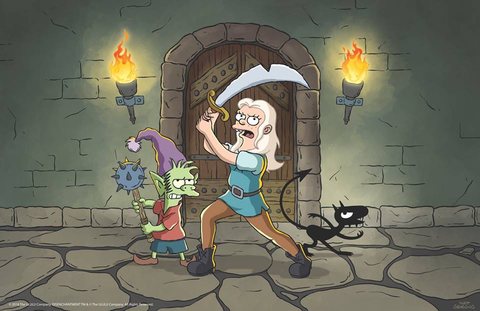 Ecco le prime immagini di ‘Disenchantment’, la nuova serie di Matt Groening