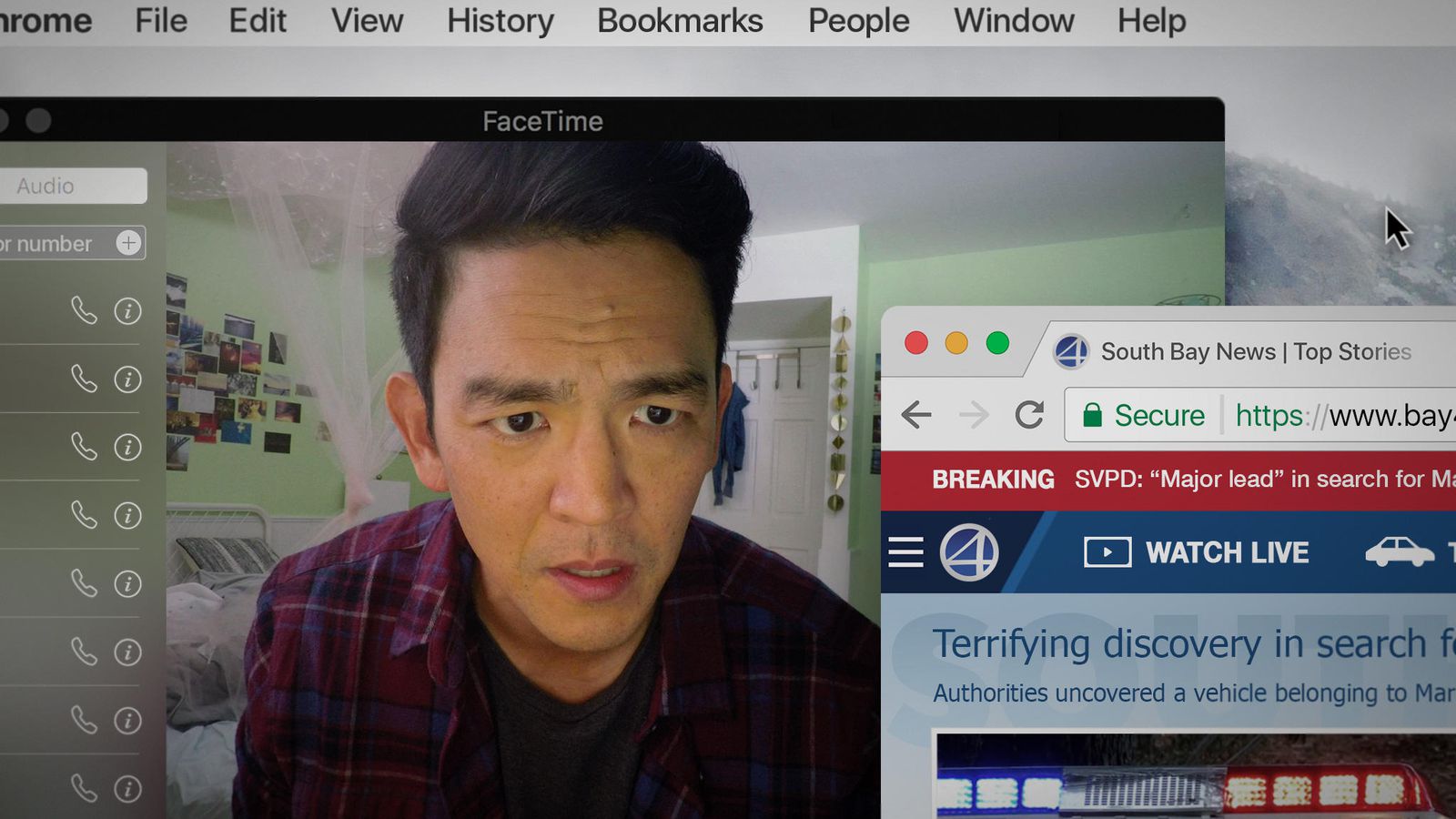 Searching: il trailer del thriller con John Cho e Debra Messing