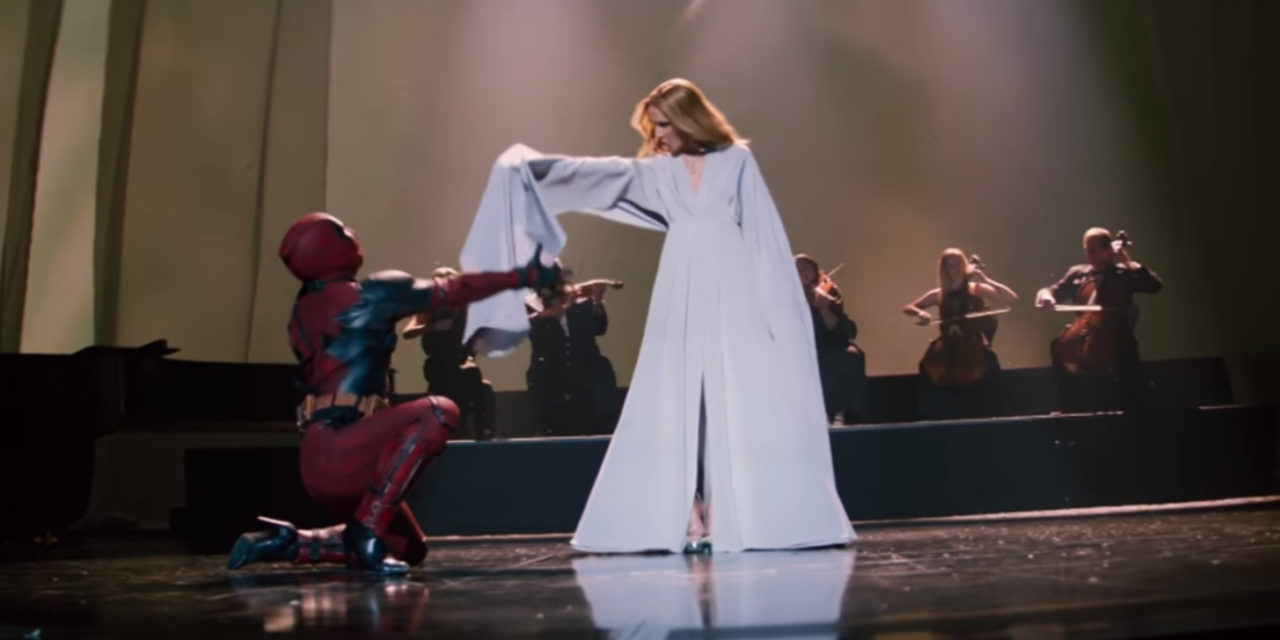 Deadpool danza sulle note del nuovo singolo di Céline Dion